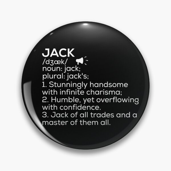 Item preview, Jack Name Definition designed and sold by Teelogic.