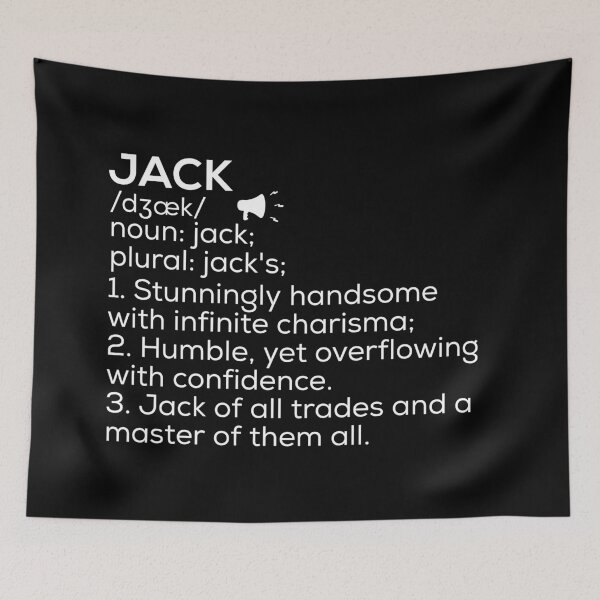 Item preview, Jack Name Definition designed and sold by Teelogic.