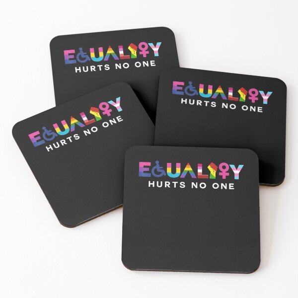 Item preview, Equality Hurts No One LGBT Black Disabled Women Right Kind designed and sold by tiffanyart53.