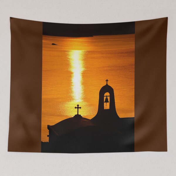 Item preview, Sunset in Tinos island designed and sold by Hercules Milas.