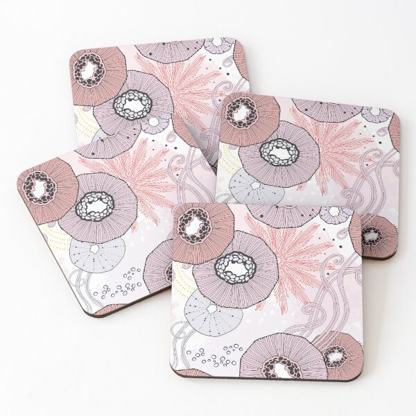 Item preview, Magical flowers interior decor pink designed and sold by Milatoo.