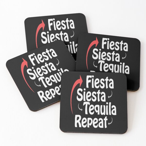 Item preview, Fiesta Siesta Tequila Repeat designed and sold by Docartdesign.
