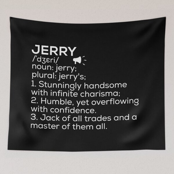 Item preview, Jerry Name Definition designed and sold by Teelogic.