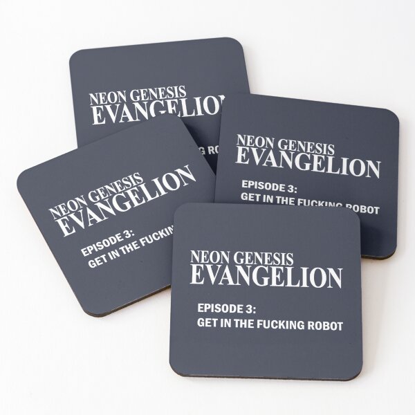 Item preview, Neon Genesis Evangelion  GET IN THE FCKING ROBOT designed and sold by BuyMeNowShop.