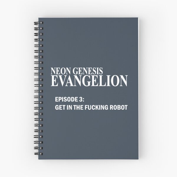 Item preview, Neon Genesis Evangelion GET IN THE FCKING ROBOT designed and sold by BuyMeNowShop.