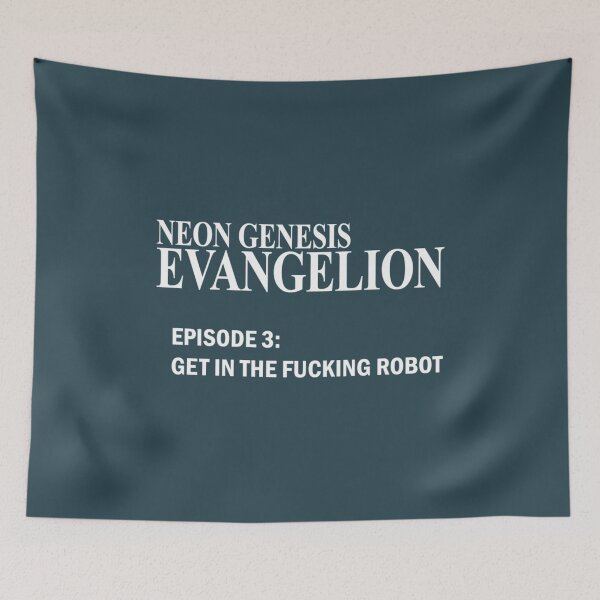Item preview, Neon Genesis Evangelion  GET IN THE FCKING ROBOT designed and sold by BuyMeNowShop.