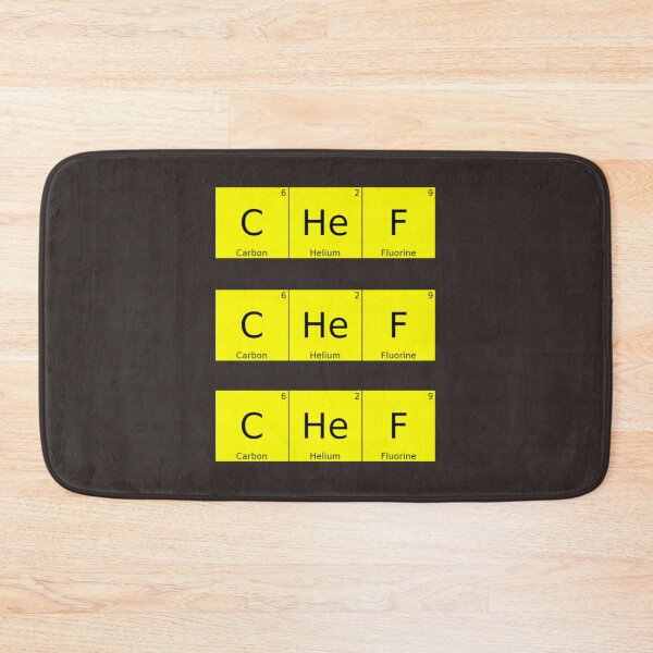 Item preview, Chef Periodic Table - Funny Chef Gift  | Chef shirt | Chef T-Shirt designed and sold by chefstores.
