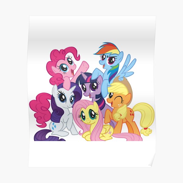 Poster My Little Pony Redbubble