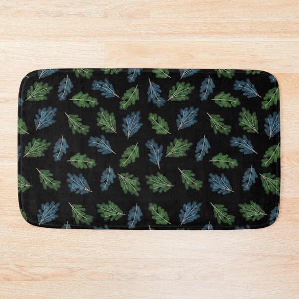 Item preview, Blue and green pine branches pattern designed and sold by KamTamDesigns11.