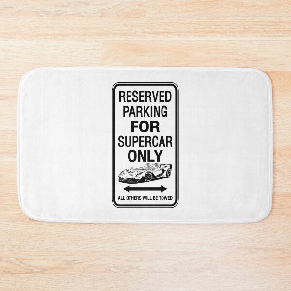 Item preview, Sign Parking Supercar Only_02 designed and sold by srattha.