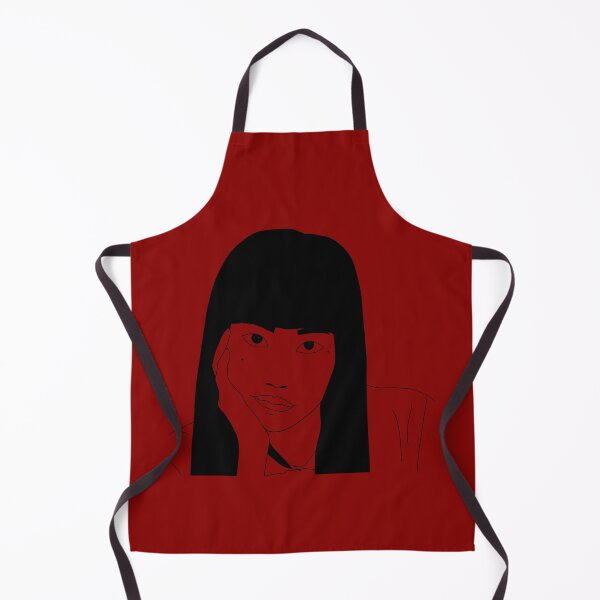 Item preview, Girl from Nowhere Nanno Line Art (Dark Red) designed and sold by jocelapng.
