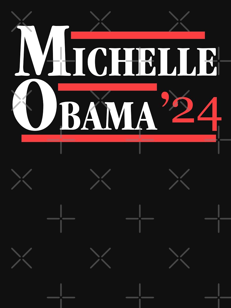 "Michelle Obama 2024" Long Sleeve TShirt by MikeMcGreg Redbubble