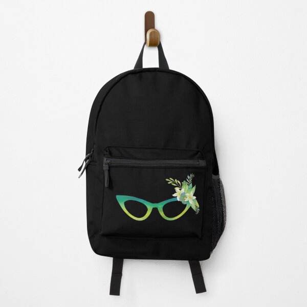 Item preview, Green And Yellow Cat Eye Glasses With A Floral Bouquet designed and sold by Primroaddesigns.