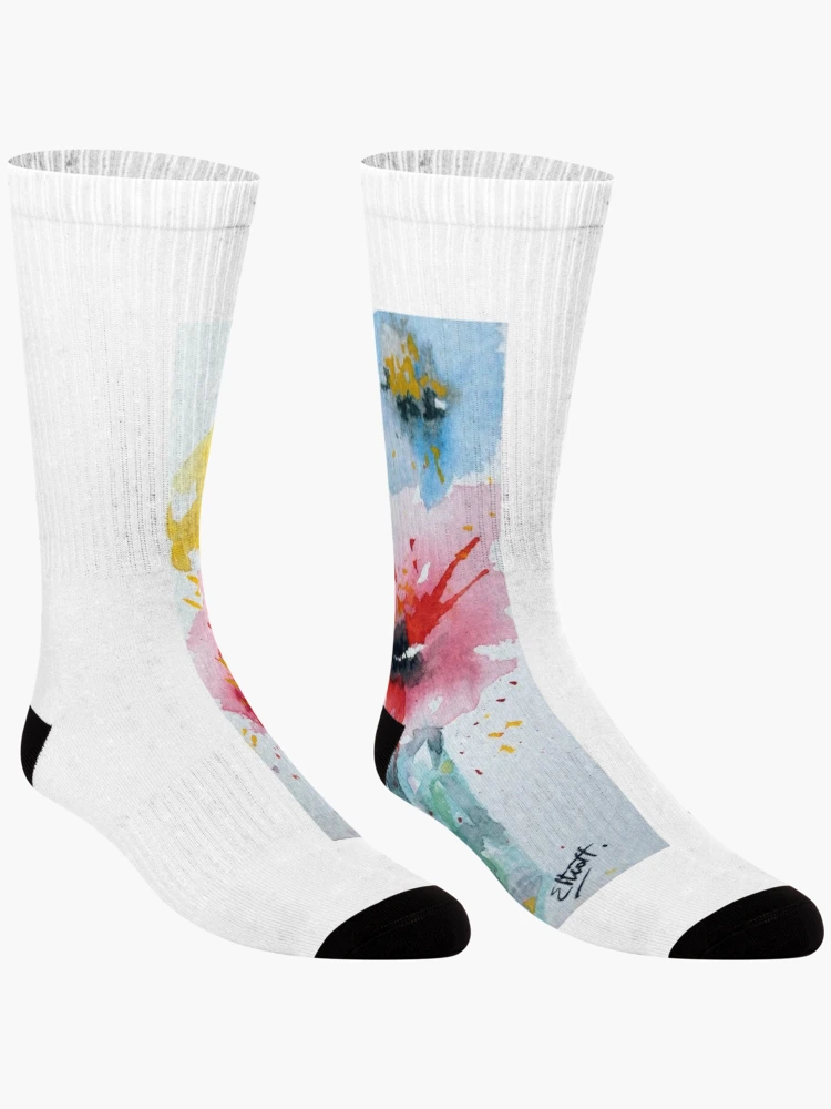 Thumbnail 3 of 5, Socks, Springtime designed and sold by Pat Elliott.