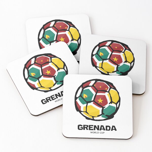 Item preview, Grenada Football Country Flag designed and sold by KewaleeTee.