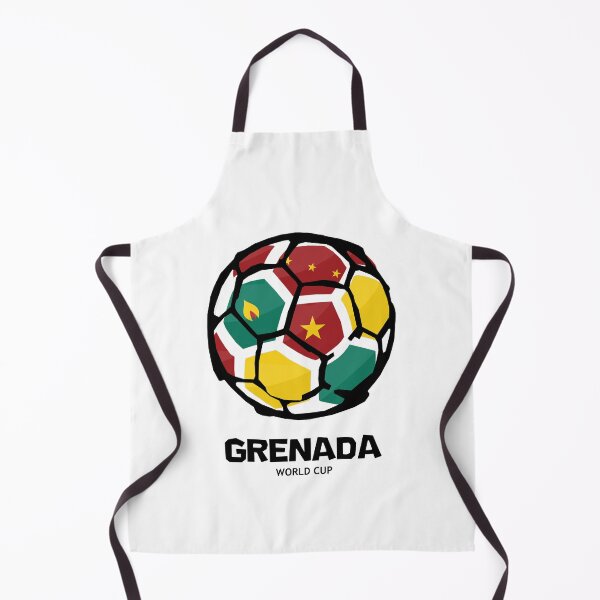 Item preview, Grenada Football Country Flag designed and sold by KewaleeTee.