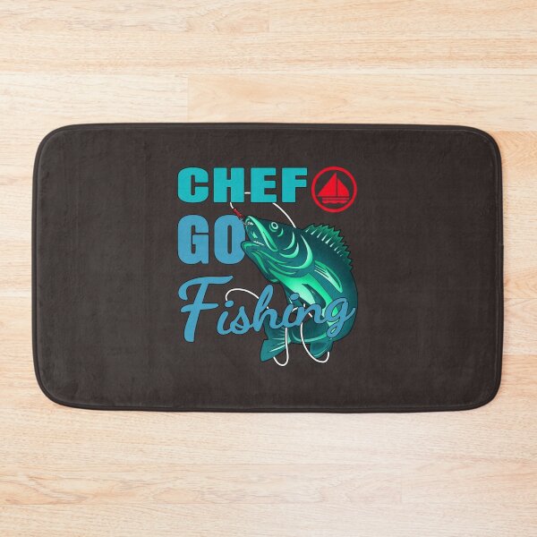 Item preview, Chef Go Fishing Design Quote Pullover Sweatshirt| Chef shirt | Chef T-Shirt designed and sold by chefstores.