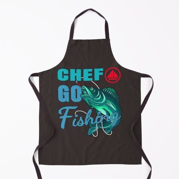Item preview, Chef Go Fishing Design Quote Pullover Sweatshirt| Chef shirt | Chef T-Shirt designed and sold by chefstores.