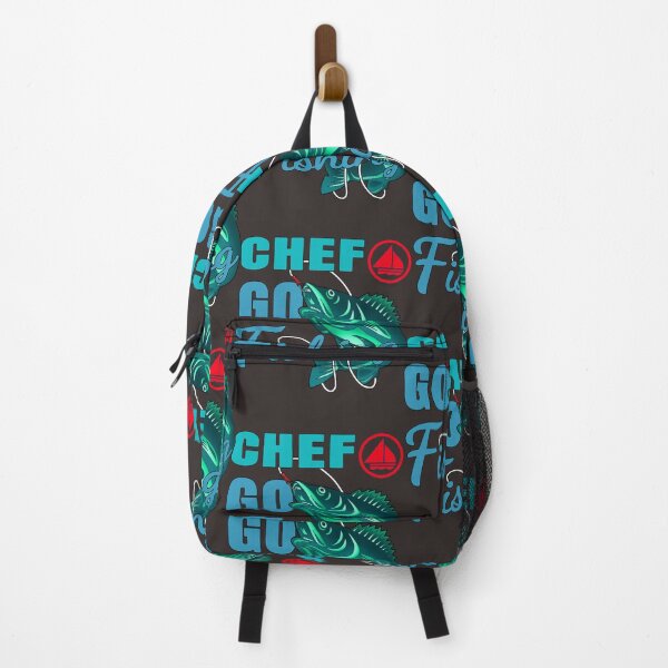 Item preview, Chef Go Fishing Design Quote Pullover Sweatshirt| Chef shirt | Chef T-Shirt designed and sold by chefstores.