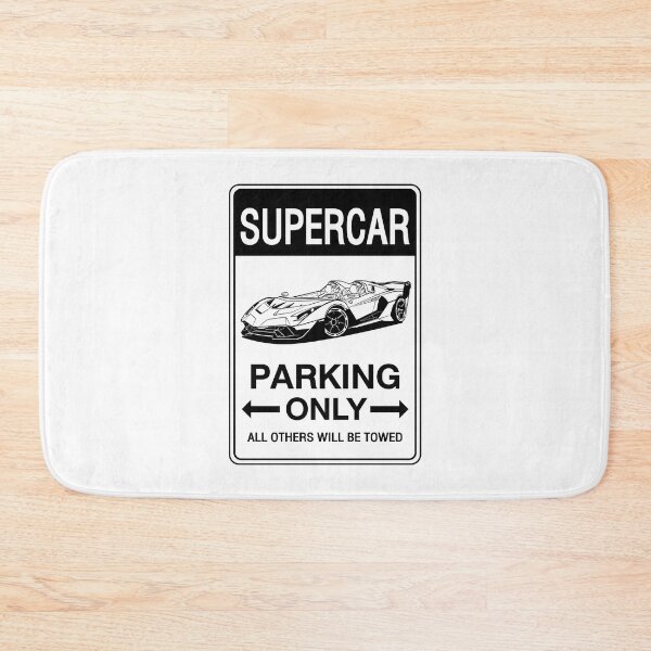 Item preview, Sign Parking Supercar Only_03 designed and sold by srattha.