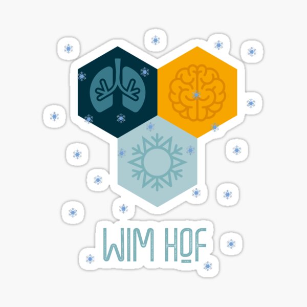 Wim Hof Method Trinity Sticker