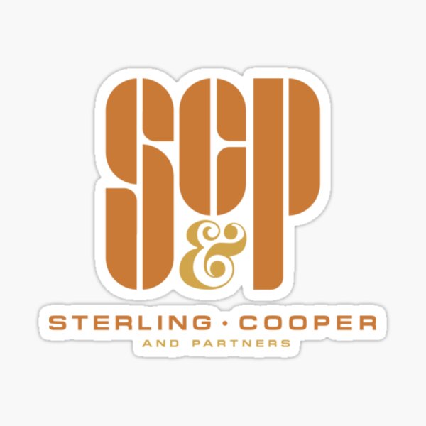 Sterling Cooper And Partners Mad Men T-ShirtSterling Cooper and Partners - Mad Men inspired Sticker