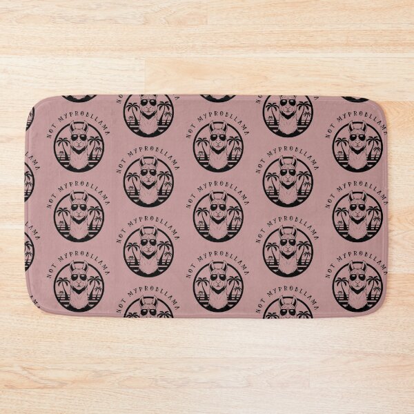 Item preview, Not My Prob-Llama designed and sold by LumeLush.
