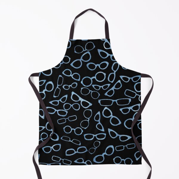 Item preview, Various Shaped Eyeglasses Pattern - Blue Watercolor designed and sold by Primroaddesigns.