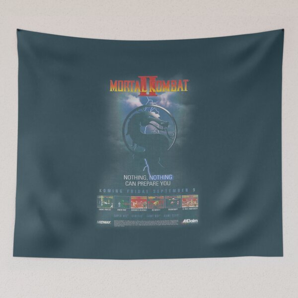 Item preview, VINTAGE Mortal Kombat II designed and sold by BuyMeNowShop.