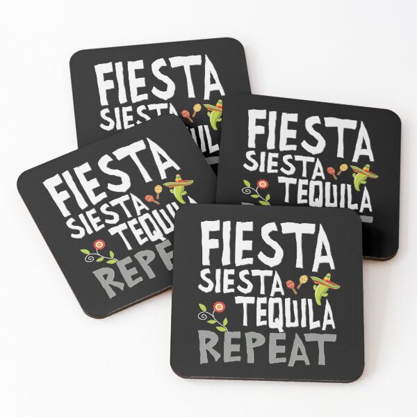 Item preview, Fiesta Siesta Tequila Repeat designed and sold by Docartdesign.