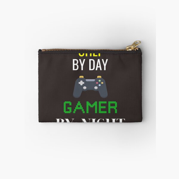 Item preview, Chef By Day, Gamer By Night Gaming Controller White Text - Unique Gift For Starting A New Job  | Chef shirt | Chef T-Shirt designed and sold by chefstores.