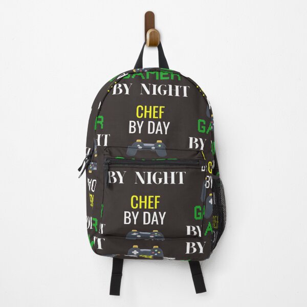 Item preview, Chef By Day, Gamer By Night Gaming Controller White Text - Unique Gift For Starting A New Job | Chef shirt | Chef T-Shirt designed and sold by chefstores.