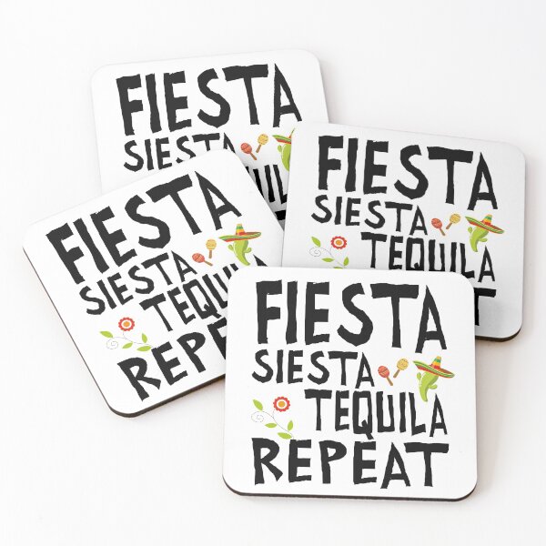 Item preview, Fiesta Siesta Tequila Repeat designed and sold by Docartdesign.