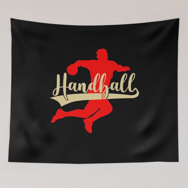 Item preview, Handball Player Circle Runner Back room designed and sold by besTmanuFacture.