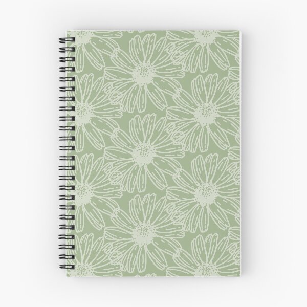 Item preview, Sage Green Aesthetic Floral Print designed and sold by LemonCinammon.