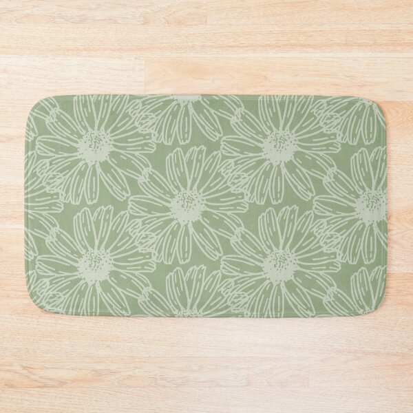 Item preview, Sage Green Aesthetic Floral Print designed and sold by LemonCinammon.