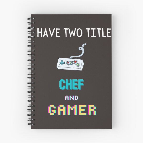 Item preview, I Have Two Titles Chef And Gamer  | Chef shirt | Chef T-Shirt designed and sold by chefstores.