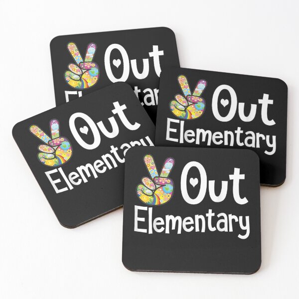 Item preview, Peace Out Elementary - Last Day of School Elementary Grad designed and sold by musgroveart.