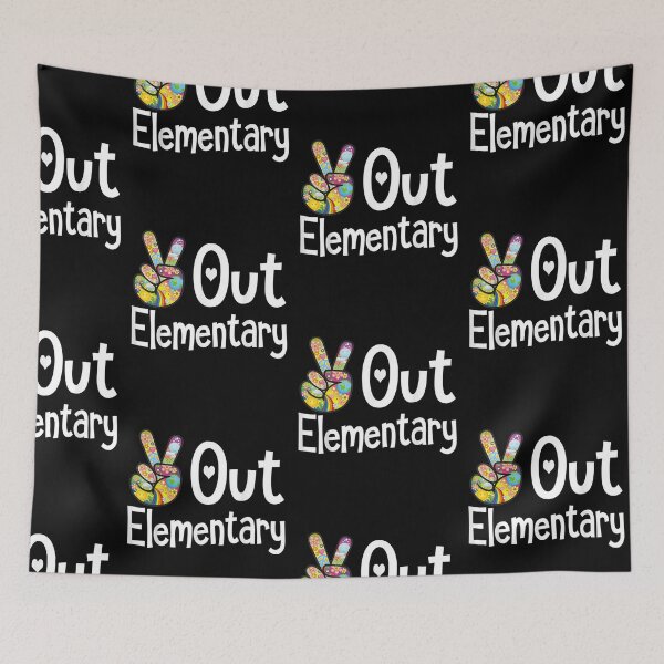 Item preview, Peace Out Elementary - Last Day of School Elementary Grad designed and sold by musgroveart.