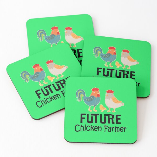 Item preview, future chicken farmer designed and sold by whatsyokidswear.