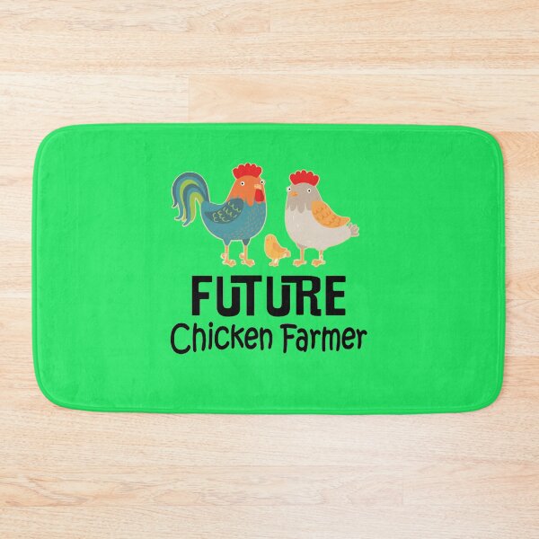 Item preview, future chicken farmer designed and sold by whatsyokidswear.