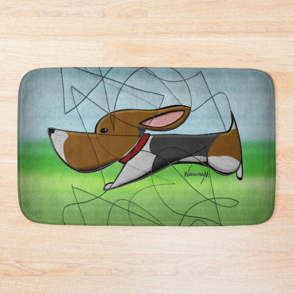 Item preview, Crossing Lines 32 - The Running Beagle designed and sold by Webscream.