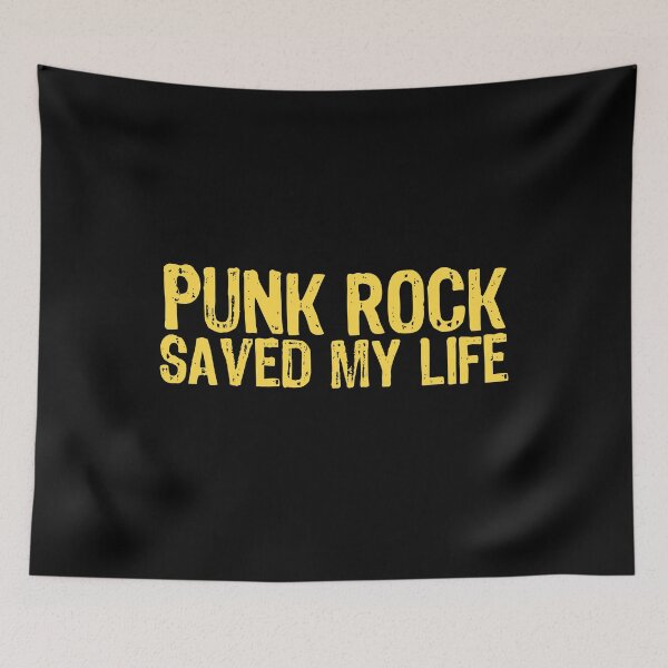 Item preview, Punk Rock Saved My Life designed and sold by The "I Love Everything" Shop.