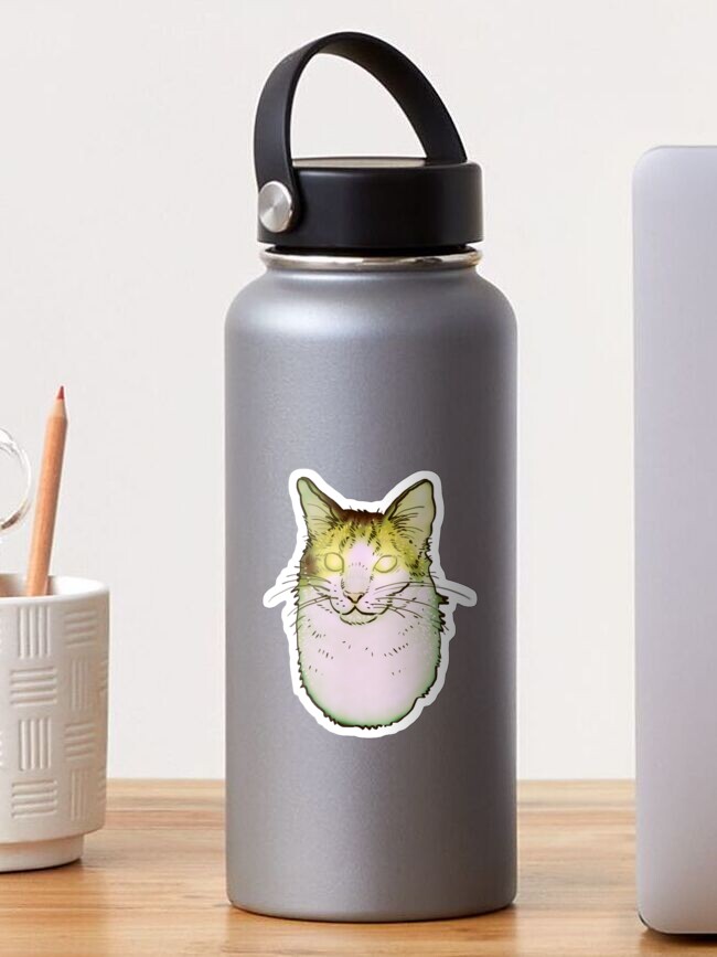 Shiny Cat Ears Vacuum Insulated Water Bottle - The Cultured Cat