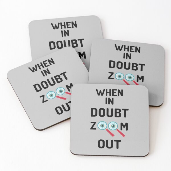 Item preview, When in doubt zoom out trader designed and sold by Artist1993.