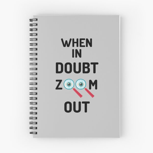 Item preview, When in doubt zoom out trader designed and sold by Artist1993.