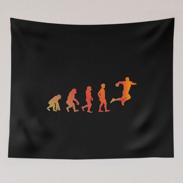 Item preview, Handball Player Circle Runner Back room designed and sold by besTmanuFacture.