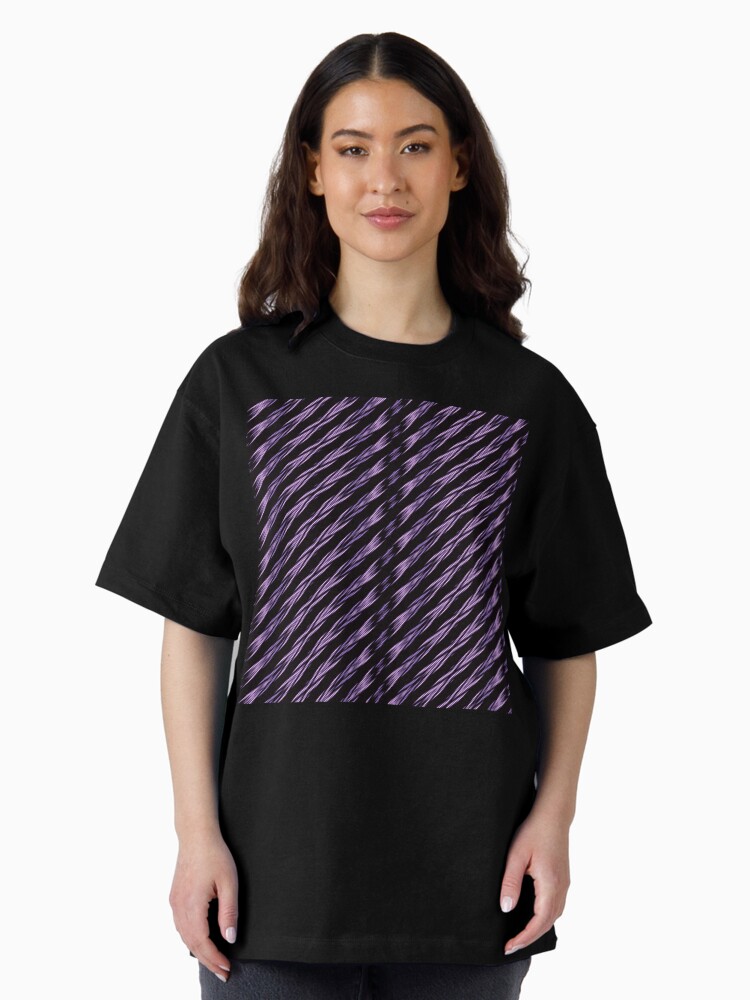 Thumbnail 1 of 7, Oversized T-Shirt, Ancient Batik Motif - Brown designed and sold by Vk91.