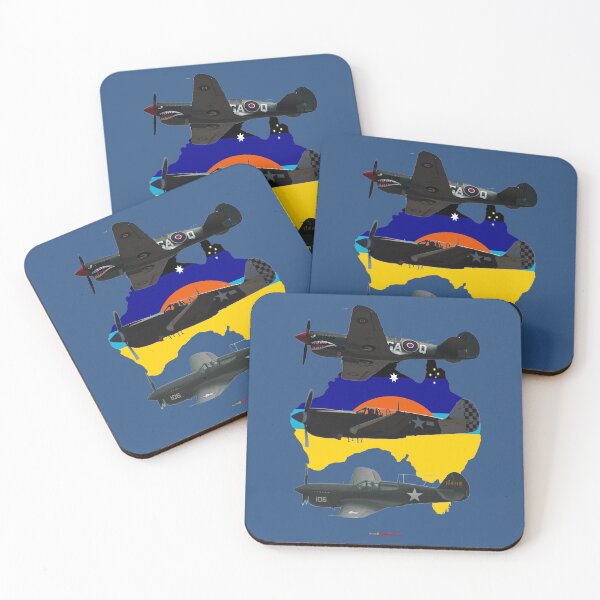 Item preview, Australia Map Design - Three P40s designed and sold by muz2142.