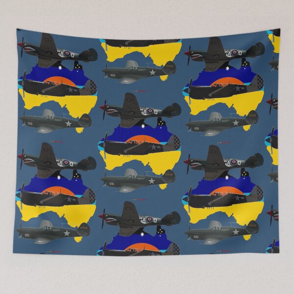 Item preview, Australia Map Design - Three P40s designed and sold by muz2142.